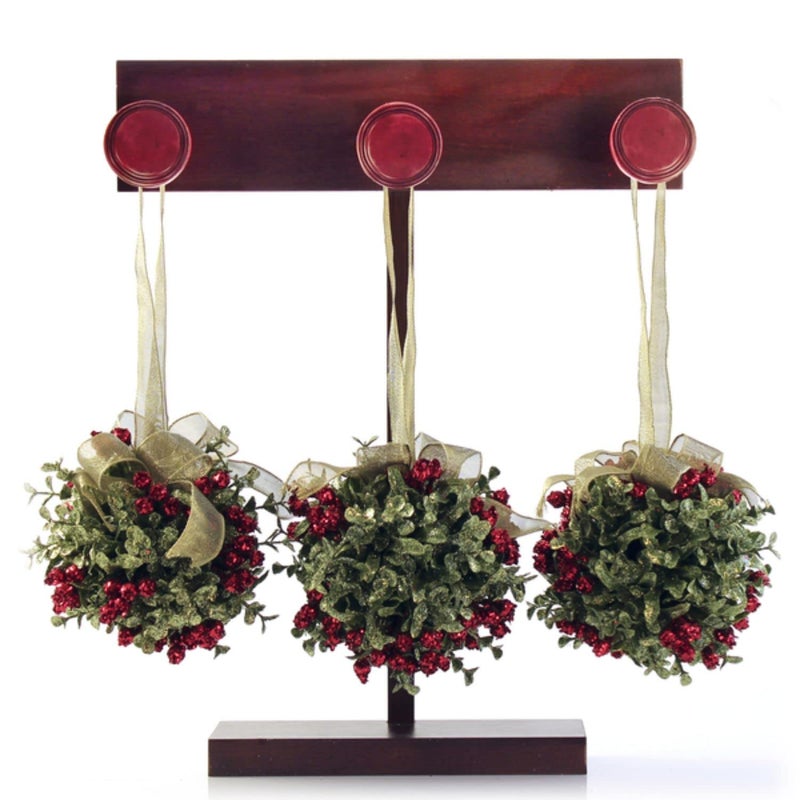 Ganz Mistletoe Door Kiss Ball (KK16) - Image 2